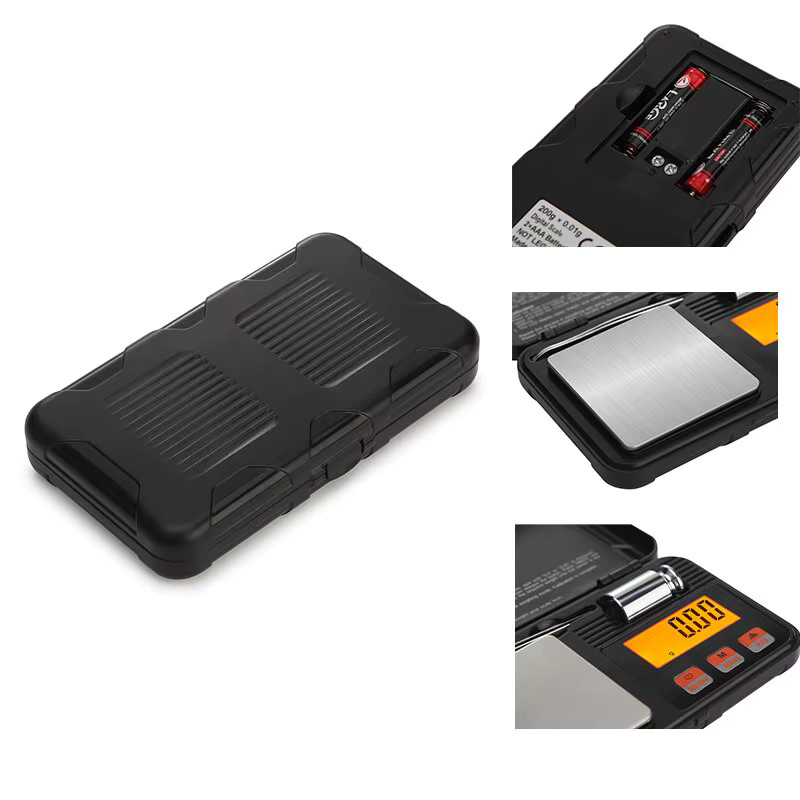 Digital Mini Pocket Scale – High Precision 200g/0.01g & 50g/0.001g gallery