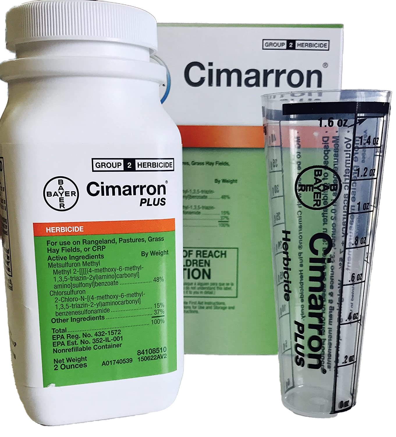 Cimarron Plus Pre/Post-Emergent Herbicide Dry Flowable 2 oz bottle by Envu gallery