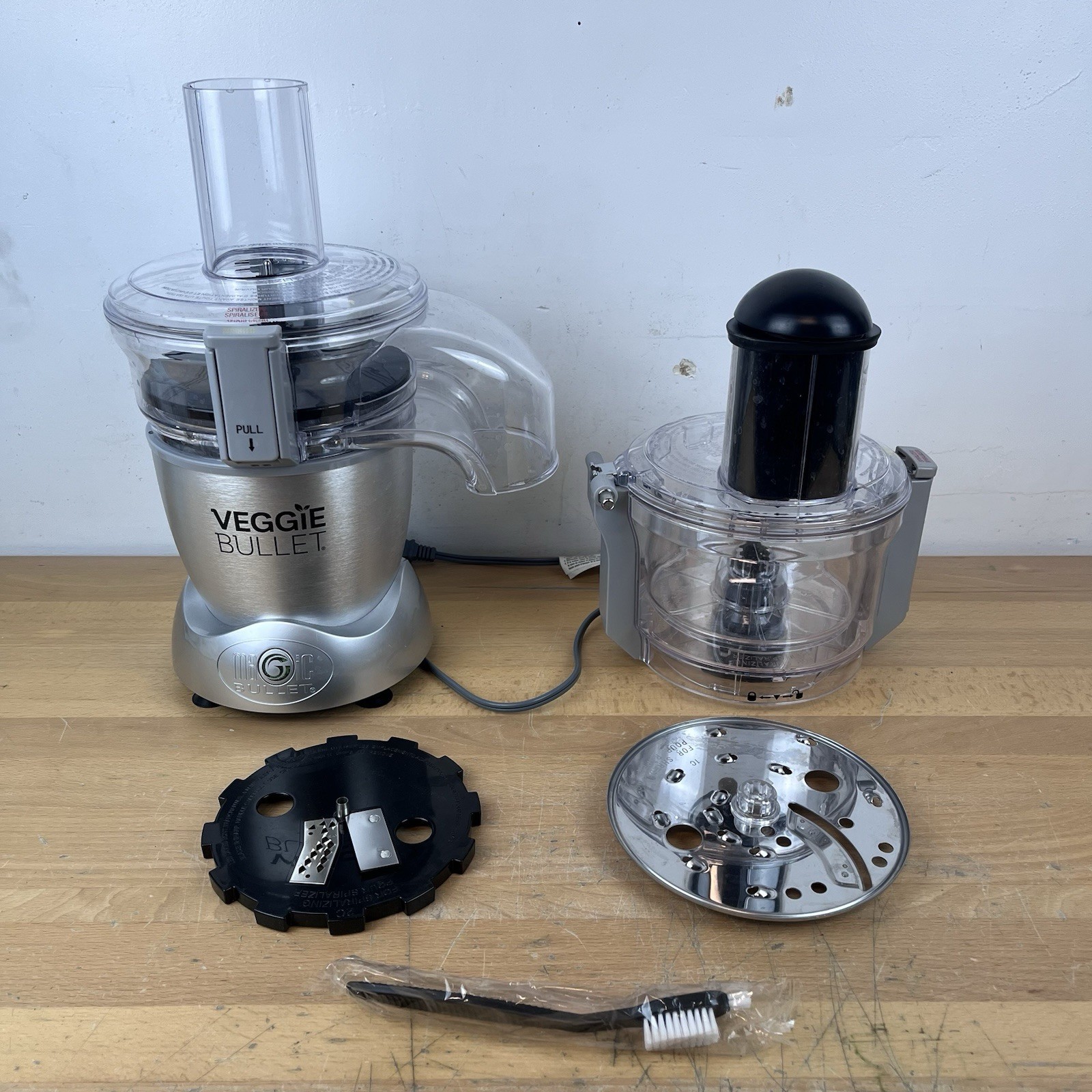 Magic Bullet Veggie Bullet VB-102 Food Processor Slicer Shredder Spiralizer gallery
