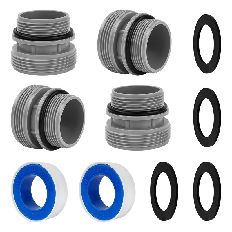 Pool Hose Conversion Adapters Kit For Intex Coleman 4560 Pool Filter Pump 4PCS gallery