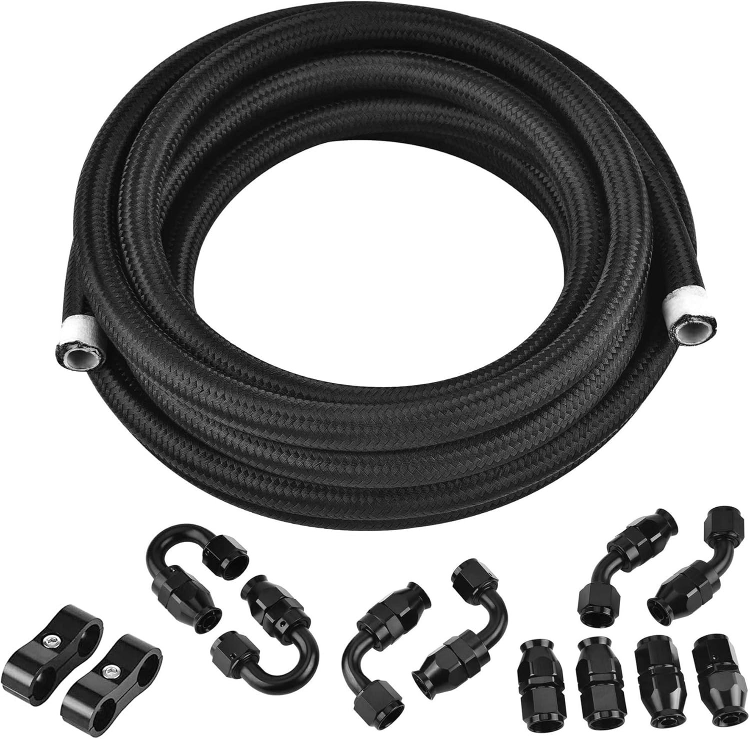 EVIL ENERGY 10AN PTFE Fuel Line Kit AN10 16FT 1/2 Inch ID gallery
