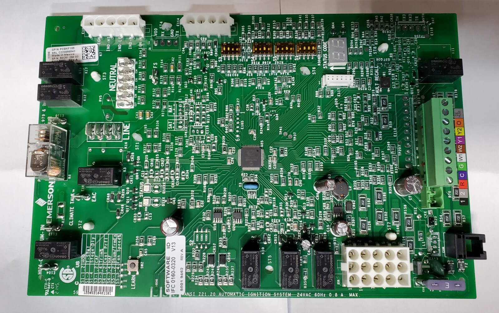 PCBKF105 PCBKF105S Goodman Amana White Rodgers Furnace Control Circuit Board gallery