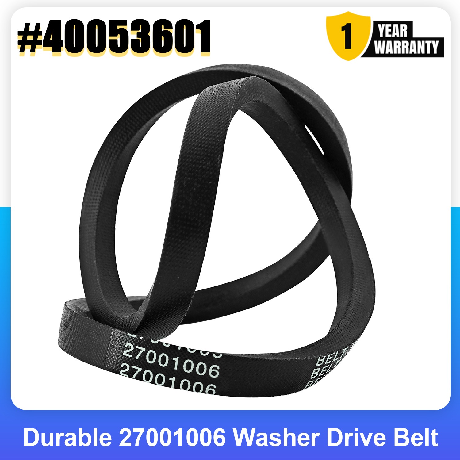 NEW BELT For Speed Queen Commercial Top Load Washer Drive Belt 27001006 gallery