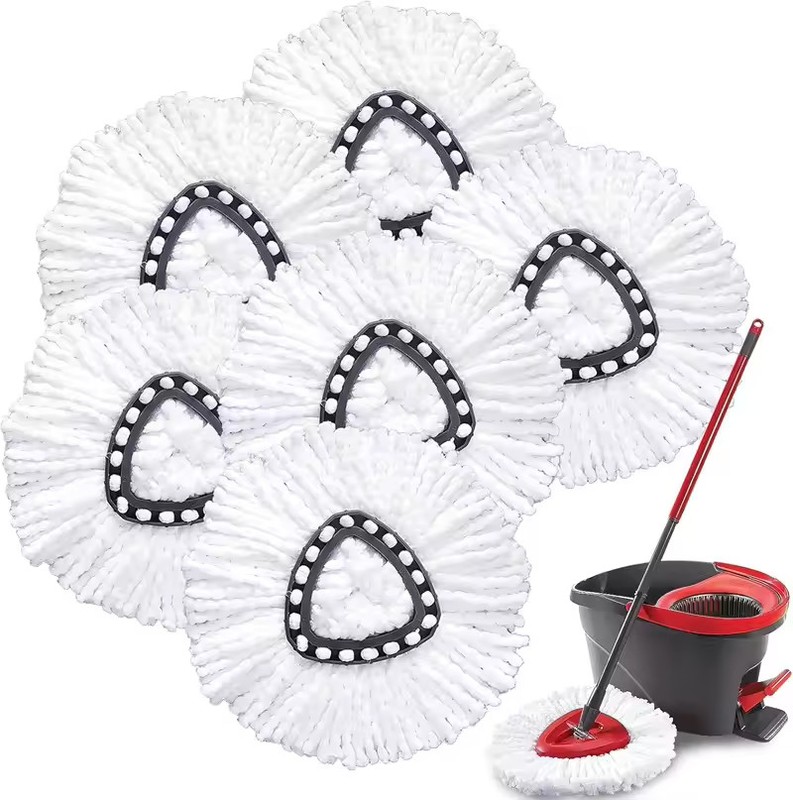 3pcs Microfiber MOP Head Replacement For O-Cedar Easy Wring Spin Mop Easy Refill gallery