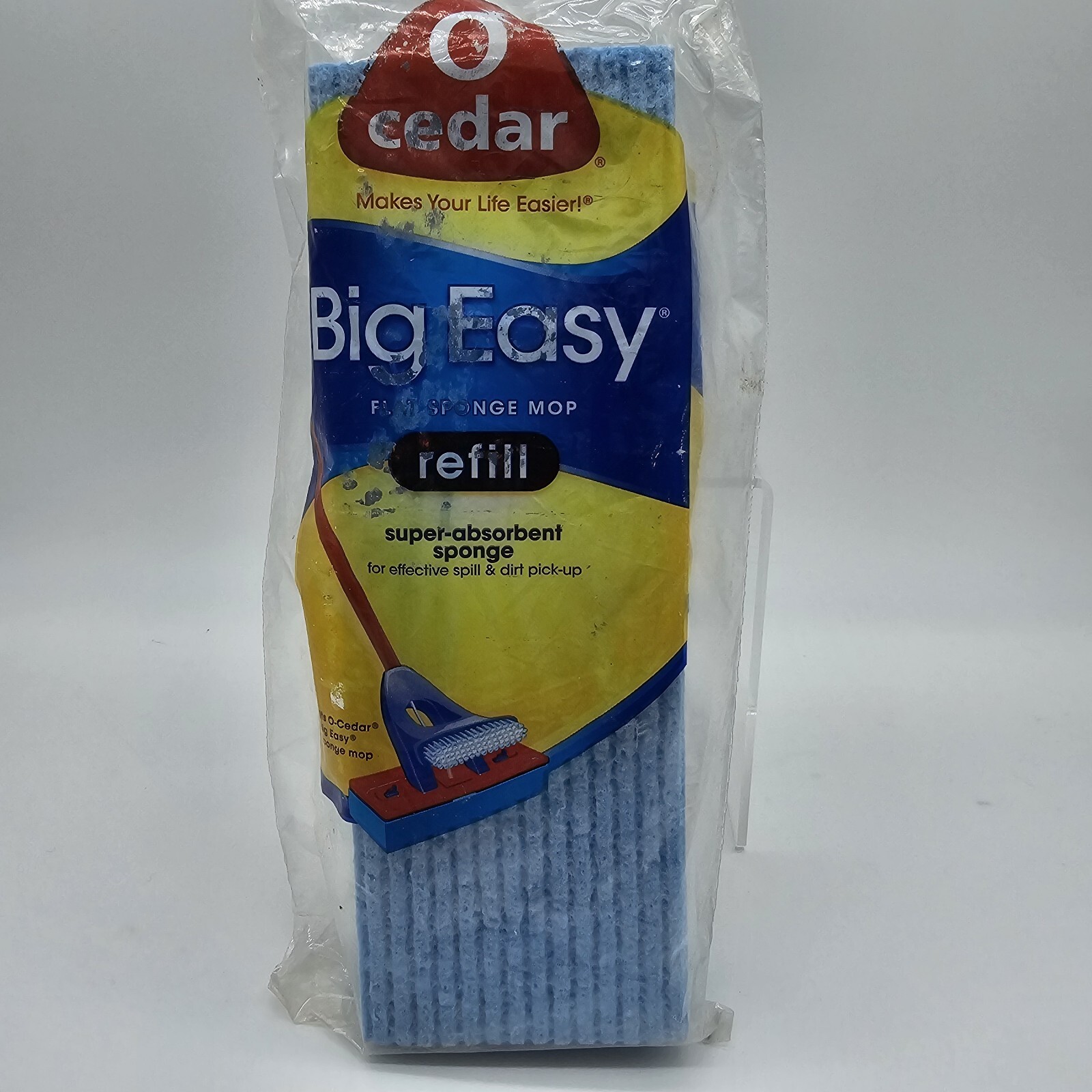 O Cedar Big Easy Flat Sponge Mop Refill Super Absorbent Sponge gallery