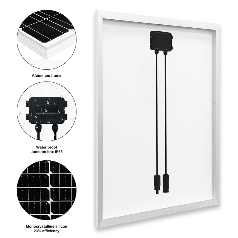 400(2x200) Watt 12 Volt Solar Panel Kit High Efficiency Solar Module For Roof RV gallery