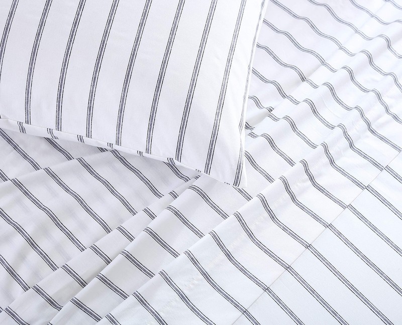 - Queen Sheets, Cotton Percale Bedding Set, Crisp & Cool Ideal Bedding Set (T... gallery