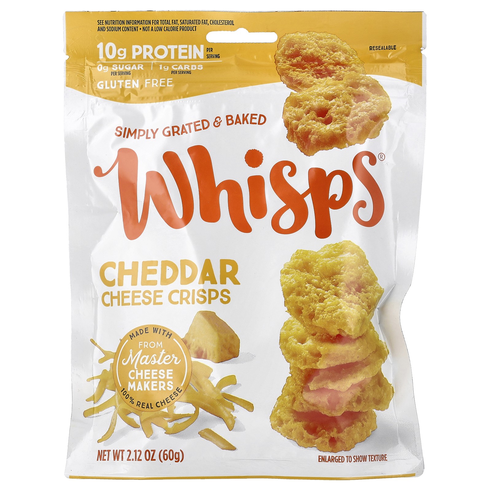 Cheese Crisps, Cheddar , 2.12 oz (60 g) gallery