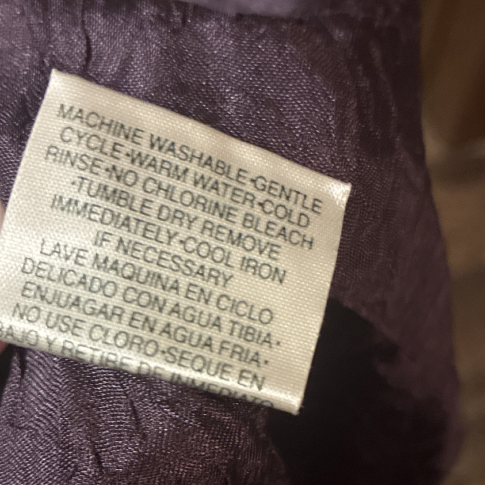 2 Croscill Purple Polyester Solid/Plain Pattern Curtain Window Panel RN 21857 gallery