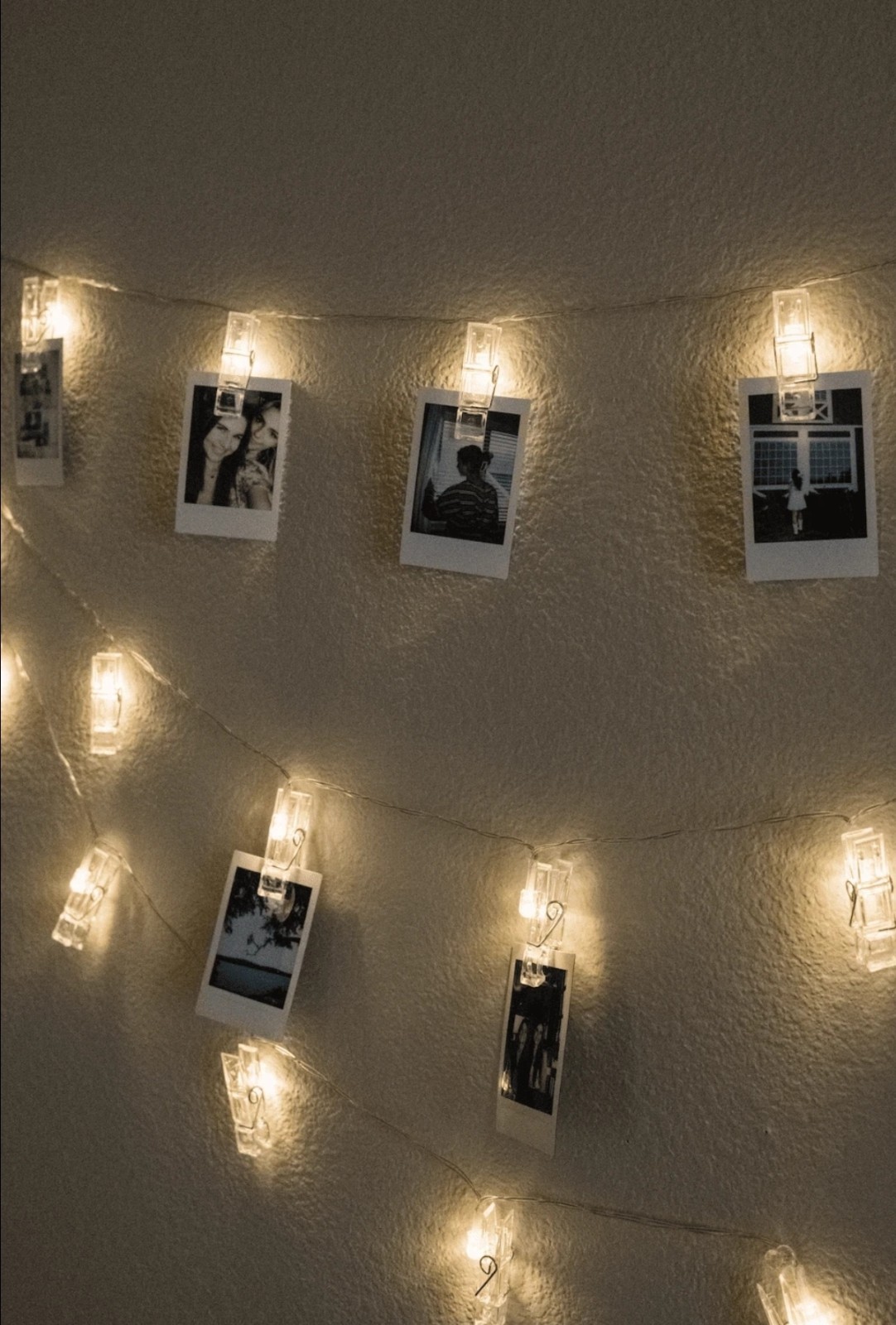 Photo Clip String Lights 4 pack- 10 Lights - 4.92 FT - Lasts Up To 120 Hours NEW gallery