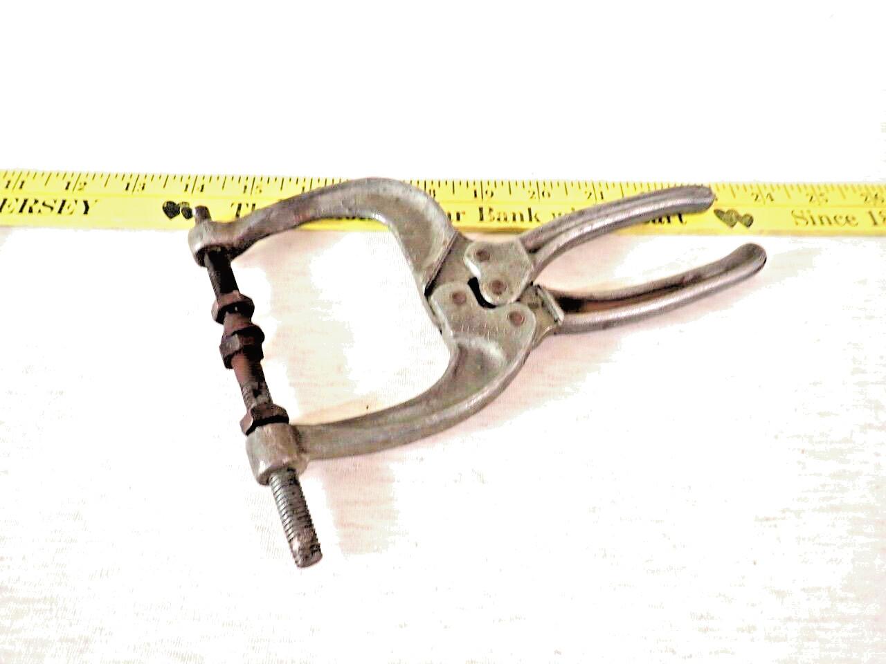 Vintage DESTA Co. # 474 Spring Stamping Clamp made in USA gallery