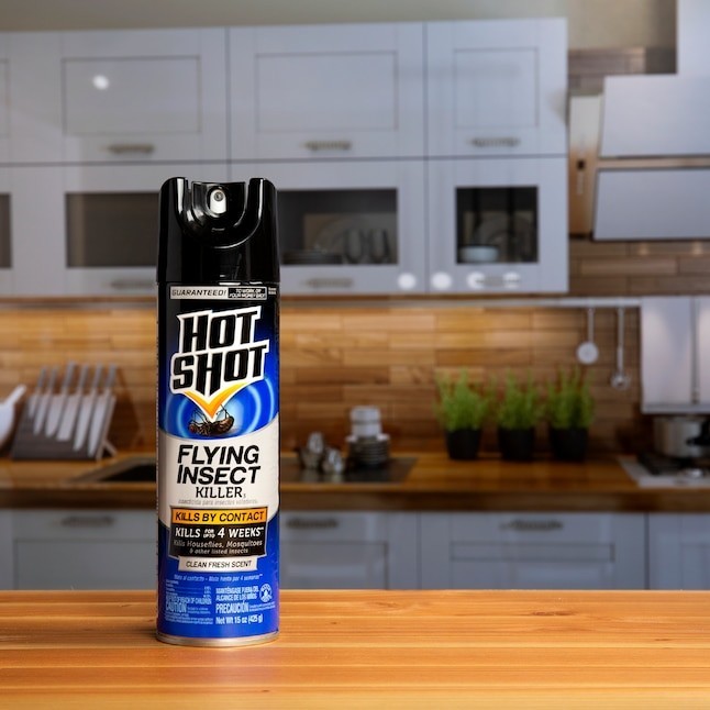 15 oz. Flying Insect Killer Aerosol Spray Clean Fresh Scent gallery