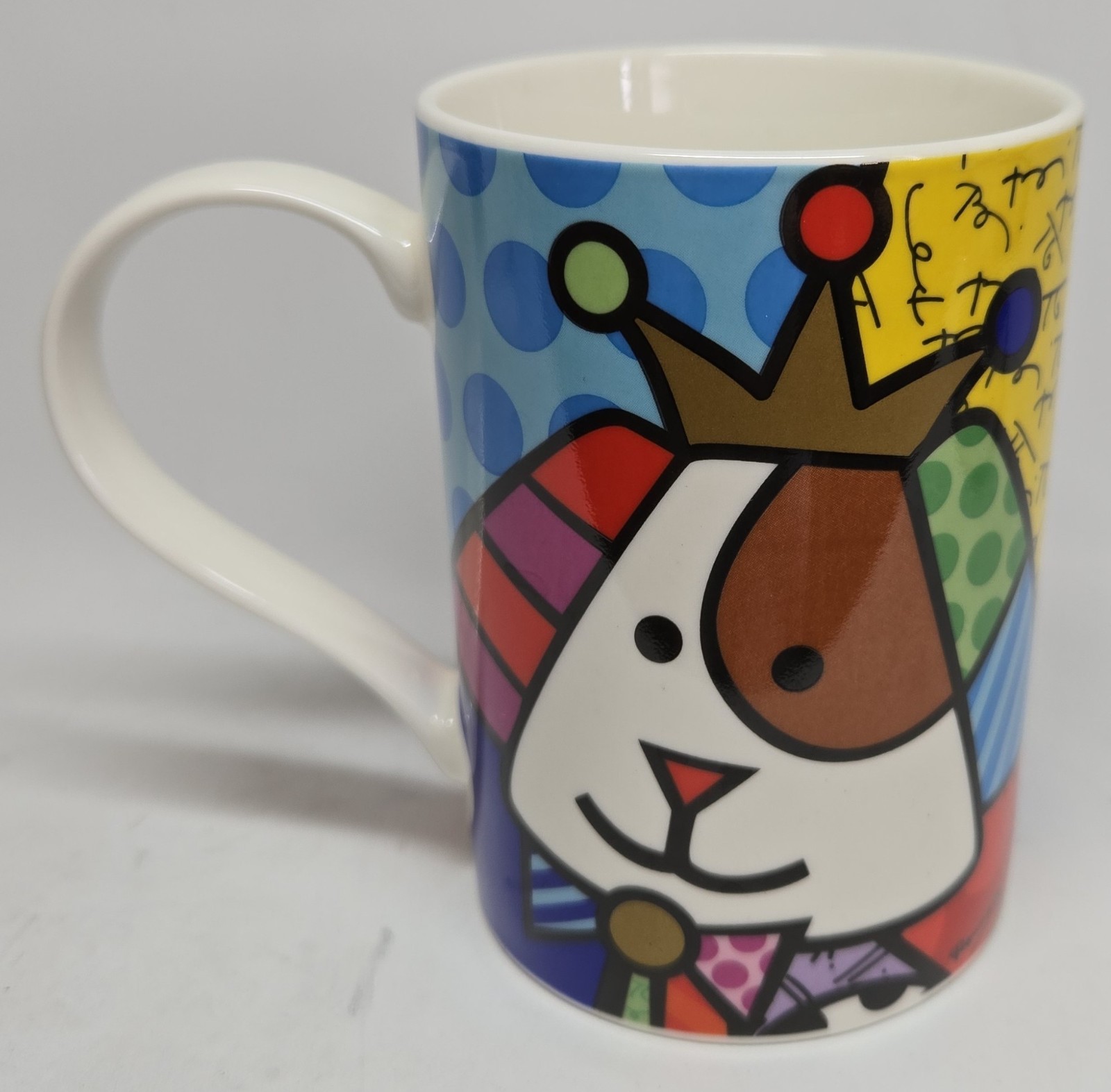 ROMERO BRITTO 'Royalty Dog' 2018 Anniversary Special Edition 11 oz. Mug Cup gallery