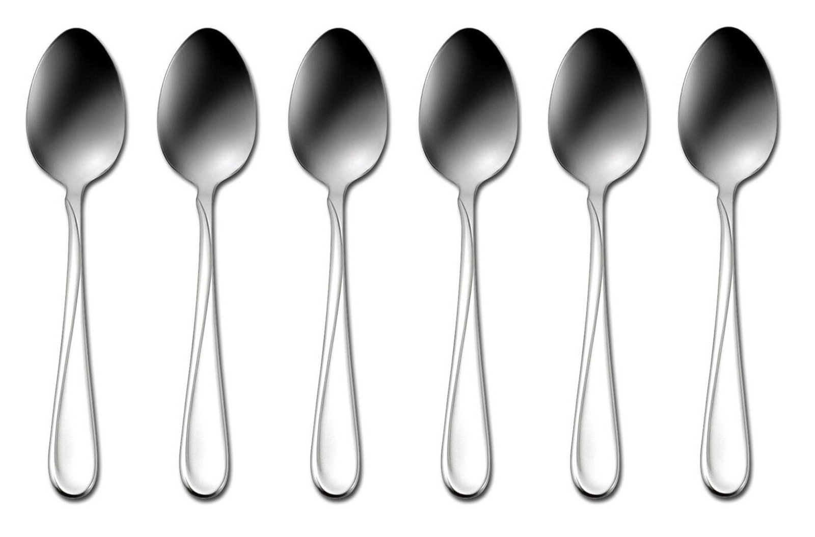 Oneida Flatware Flight, Teaspoons, Stainless Steel, Set of 6 gallery