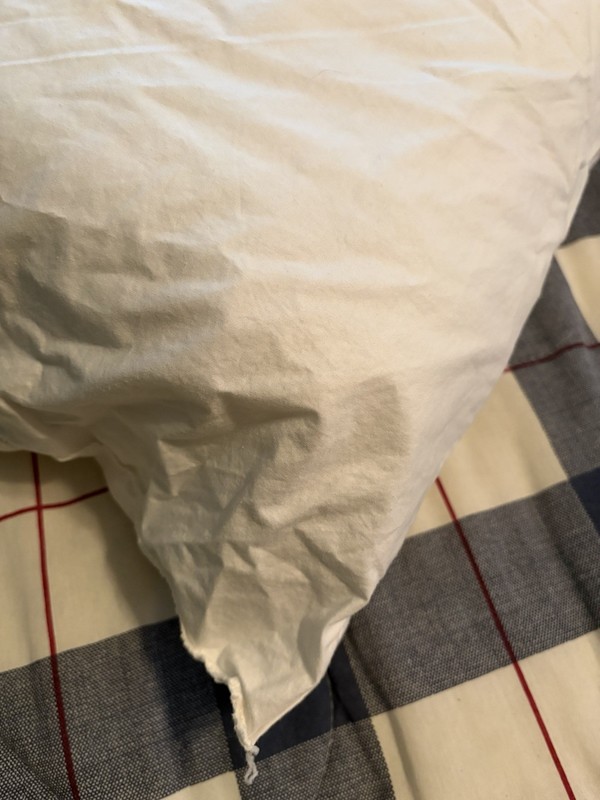 Body Pillow With One Case; White; 48" x 16" gallery