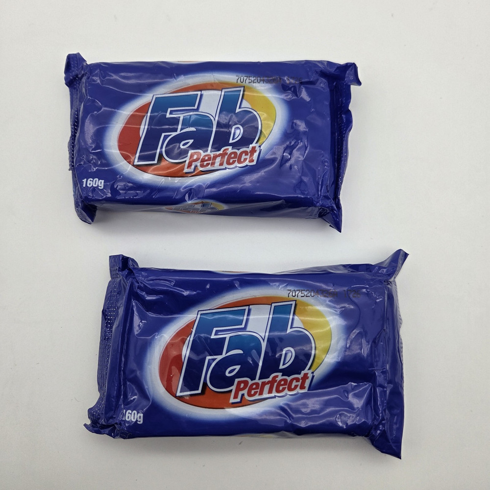 FAB PERFECT Laundry Detergent Bars 160g Procter & Gamble Lot of 2