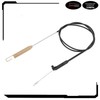Blade Brake Cable fits Toro Timemaster 30in Lawn Mower Lawnmower 1338158 1206243 gallery