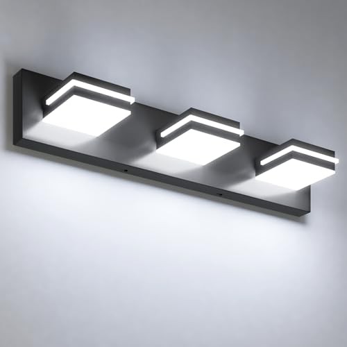 Modern Bathroom Vanity Light Fixtures (3-Light, 24 3-Light,24-Inch 6000K gallery