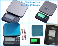 33 lb Wireless Digital Kitchen Scale – Precision With 7 Units, Tare Function