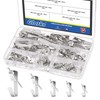 75 x Photo Hooks with Nails, 4.5kg / 9.1kg / 13.6kg / 22.7kg / 45.4kg with... gallery