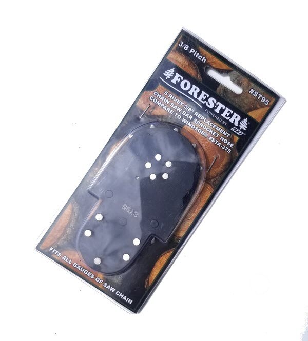 3/8 PITCH 5 RIVET SPROCKET BAR TIP FITS WINDSOR REPLACES # STA-375 gallery