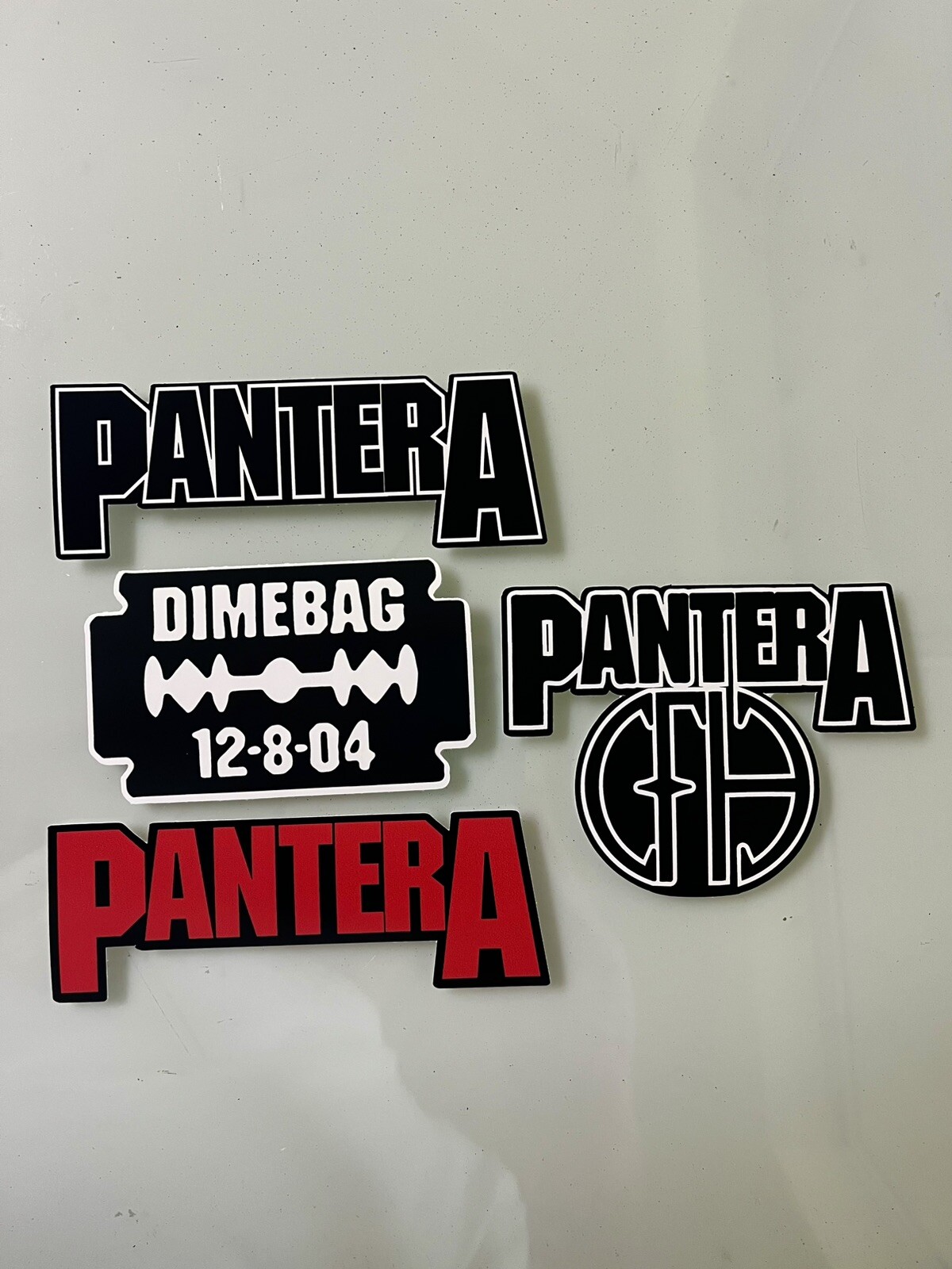 Pantera Sticker Pack - Heavy Metal Sticker Pack , Vulgar Display Of Power gallery