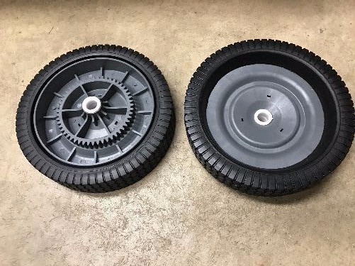 Two Ohio Steel Tow-Behind Lawn Leaf Sweeper Wheel Tire Complete Assembly 307011 gallery