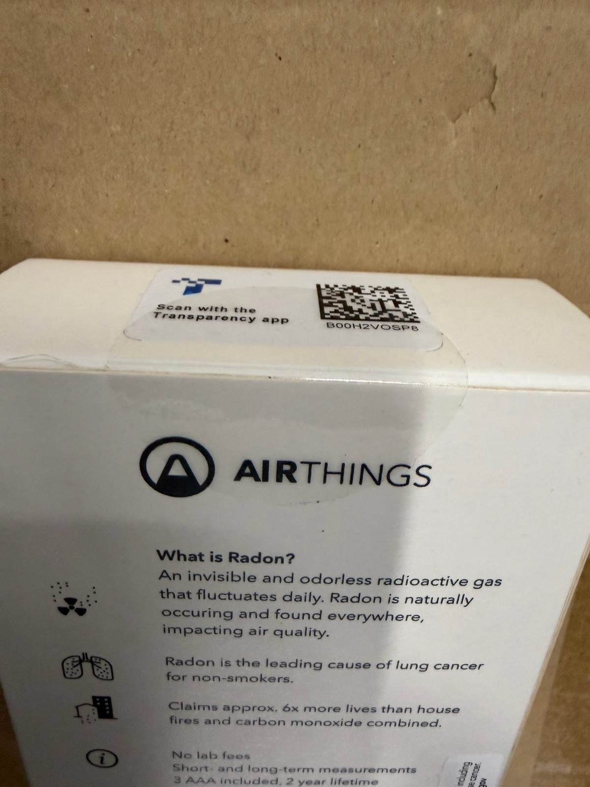 Airthings Corentium Home Digital Radon Gas Detector Brand New gallery