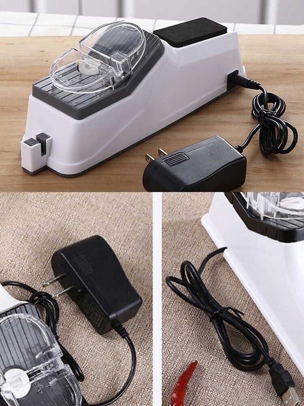 Electric Knife Sharpener Professional with Protective Cover,Multifunctional USA gallery