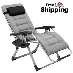 Zero Gravity Chair 440lbs Capacity,Foldable for Outdoor,Outdoor sun lounge chair