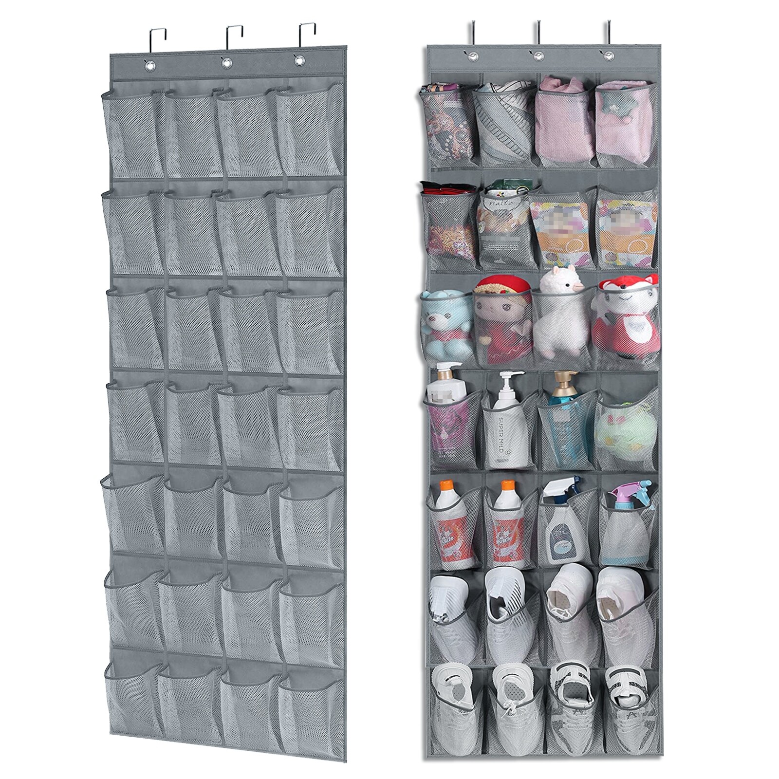 Over Door Shoe Organizer Rack Hanging Storage Holder Hanger Bag Closet 28 Pocket gallery