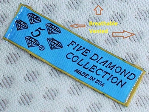 Five Diamond Collection Bamboo Covered Shredded Memory Foam Pillow Standard Size gallery