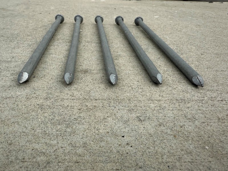 Landscape Spike Nails - Galvanized Timber Spikes gallery