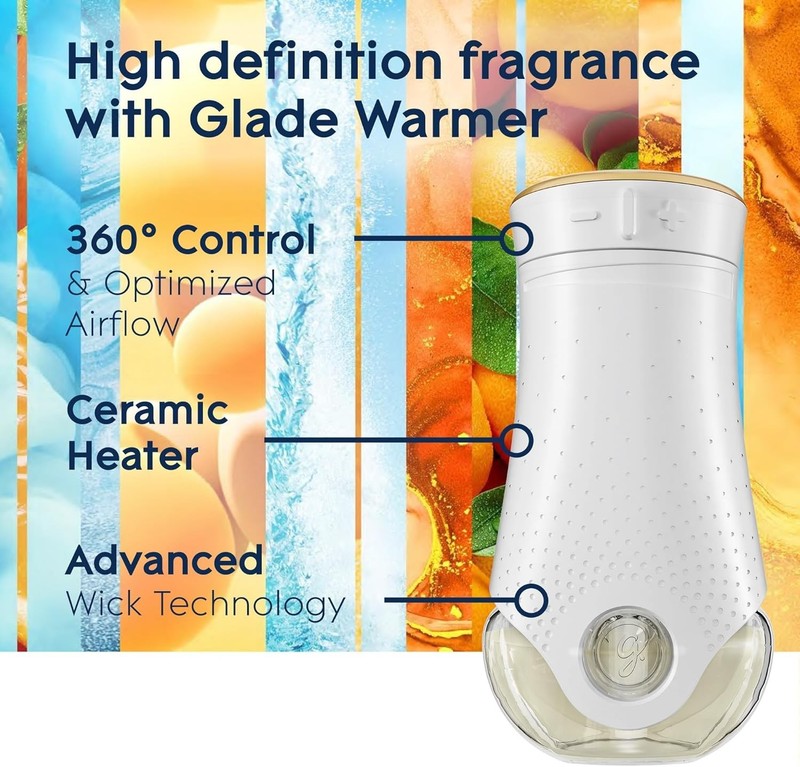 Long-Lasting Glade PlugIns Refills with Essential Oils - 50 Days of Freshness gallery