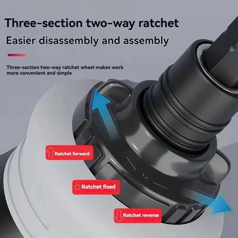 Ratchet Screwdriver Set Short Shaped Magnetic Screwdriver High Hardness Labor gallery