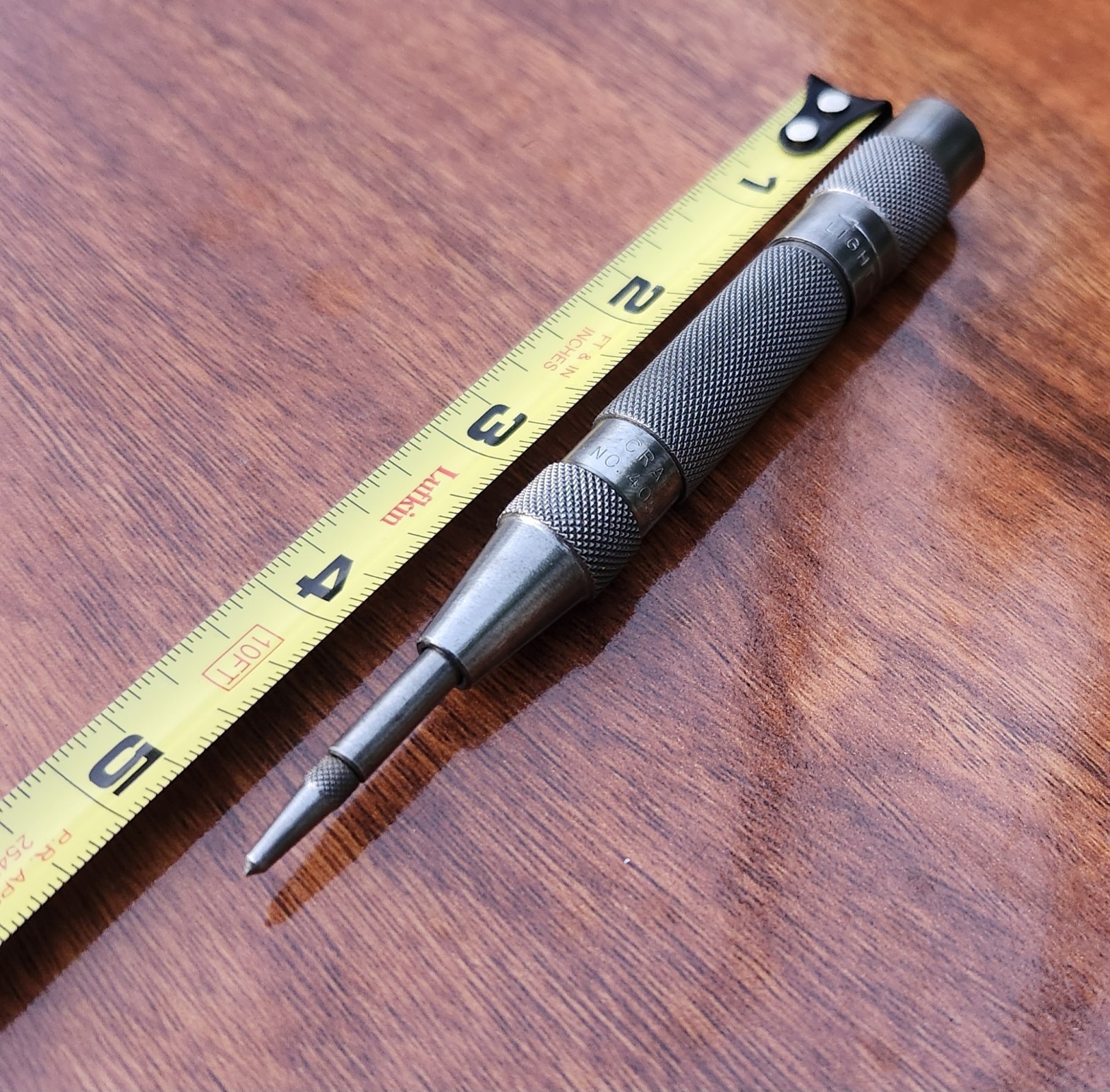 Vintage Craftsman 40542 Automatic Center Punch Pre Owned USA Nice gallery