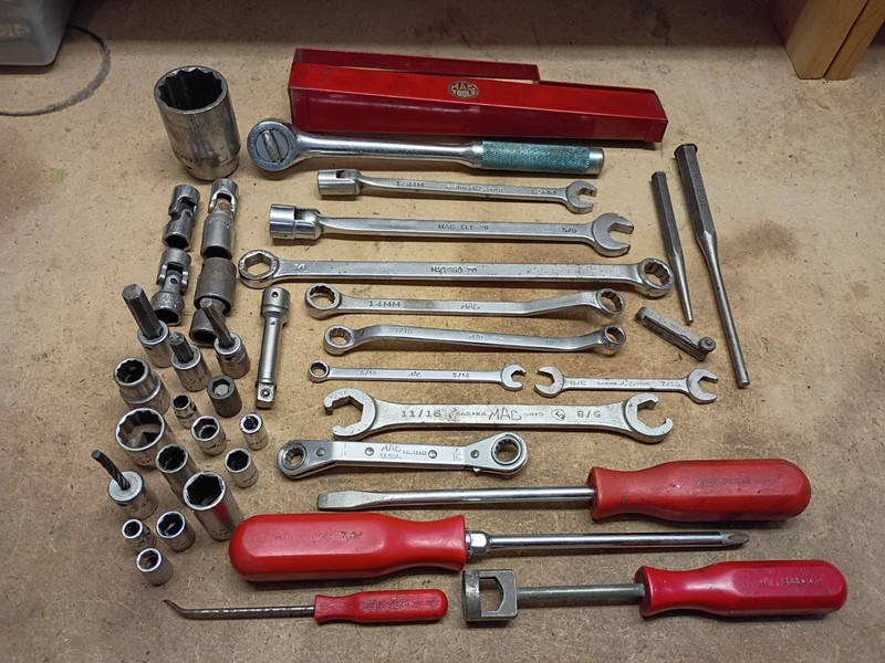 MAC Tools 40-PC Mixed Tool Set:Sockets, Wrenches, Screwdriver, Ratchet and More gallery