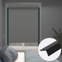 Changshade Custom Made Window Blinds 85% Blackout Zebra Roller Shade