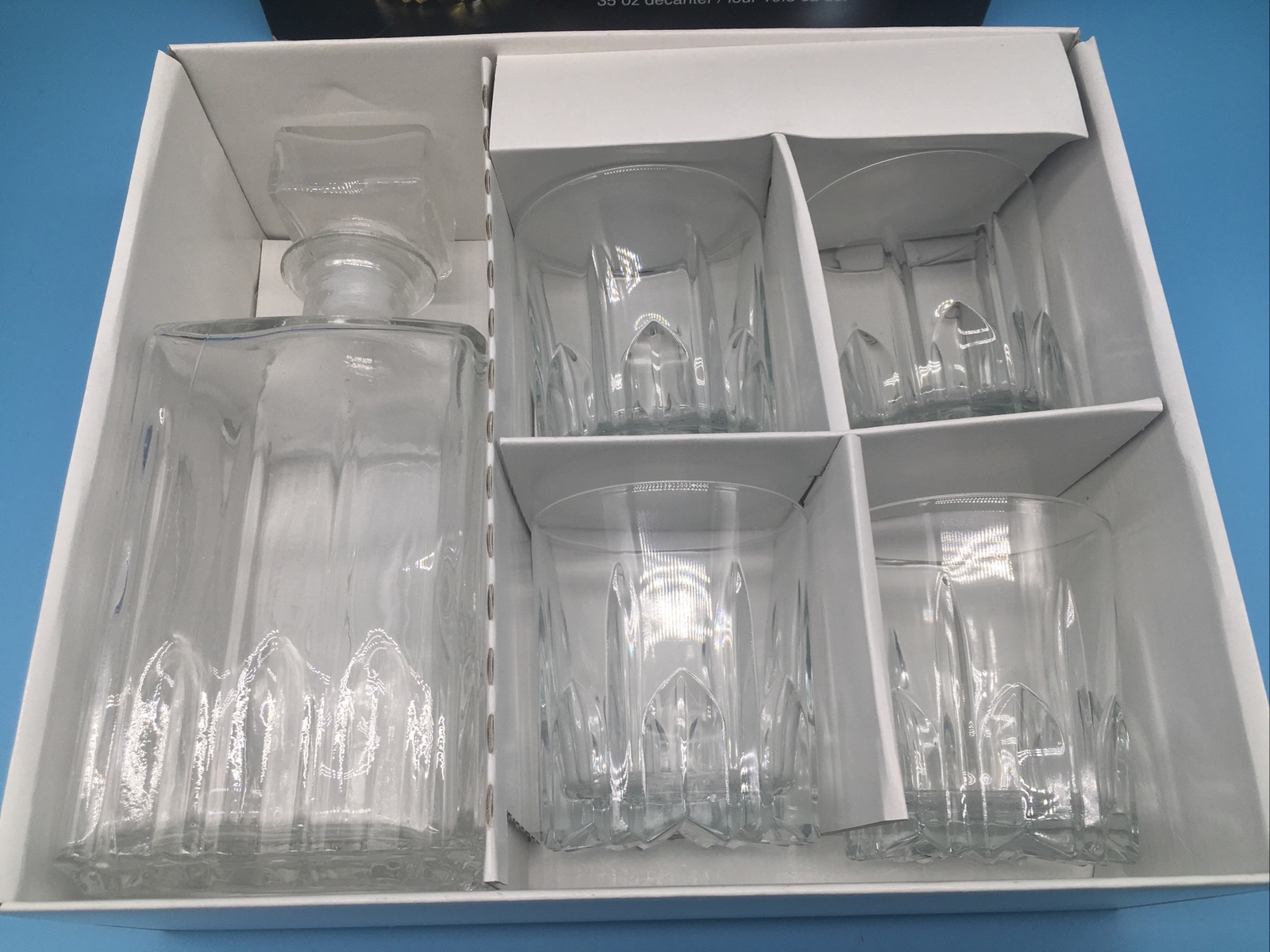 Circleware Style 54000 Excalibur Collection 5 pc Whiskey Set Made In Italy gallery