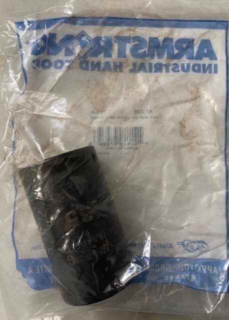 Armstrong 47-235 35mm 1/2" Drive Deep Impact Socket 6pt. USA gallery