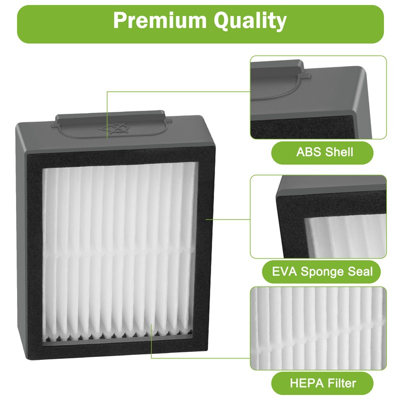 9 Pcs Replacement Filter for iRobot Roomba i7 i7+ i3 i6 i8 Plus E5 E6 E7 Vacuum gallery