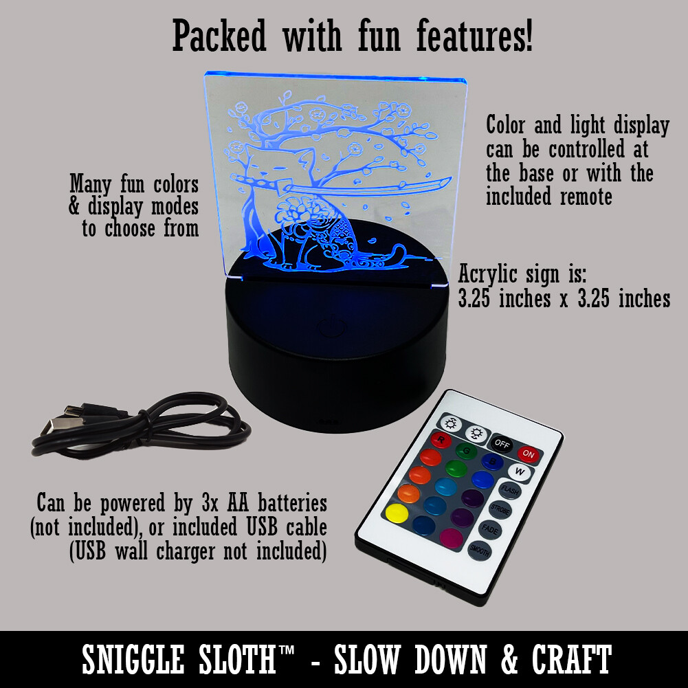 Man Faced Stink Bug Insect 3D Illusion LED Night Light Sign Lamp gallery