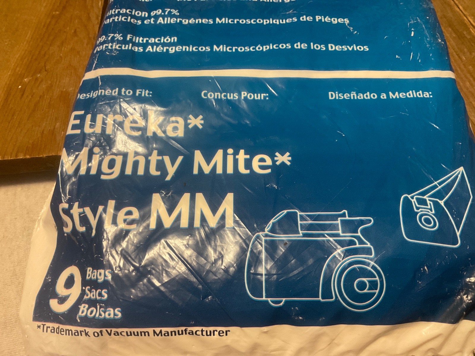 EnviroCare Eureka Style MM Micro-Filtration Vacuum Bags - 9 Pack gallery