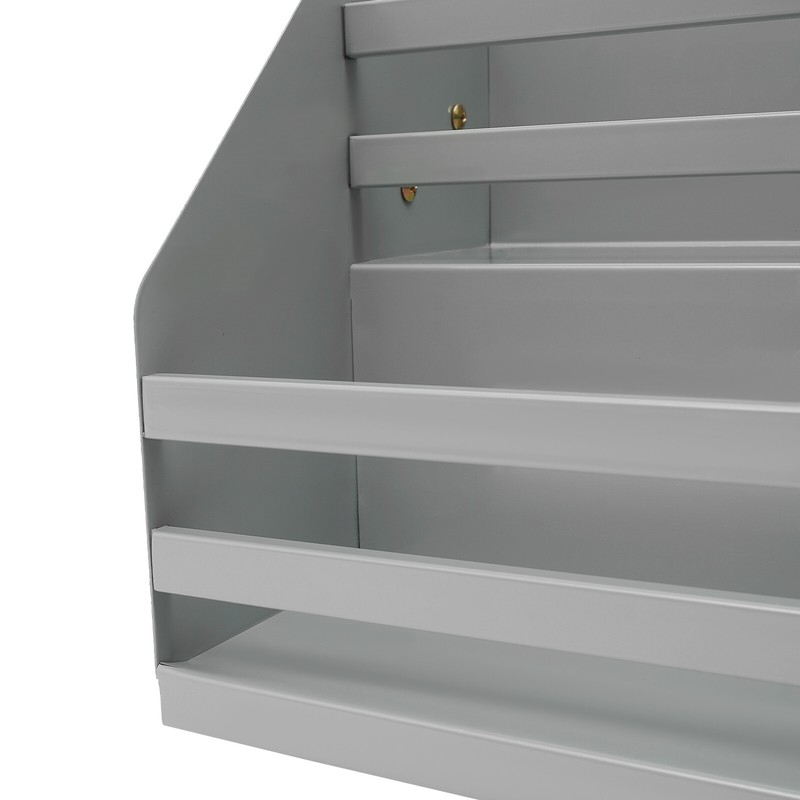 Pull Down Cabinet Organizer 2 Tier Pull-Out Cabinet Wall Shelf Spice Dishes Rack gallery