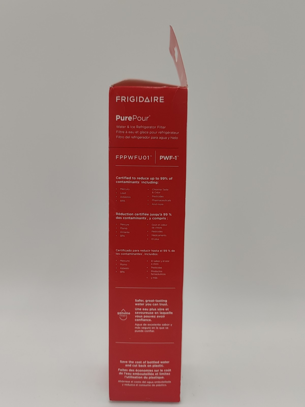 Frigidaire Model PWF-1 FPPWFU01 Replacement Refrigerator Water & Ice Filter NEW gallery