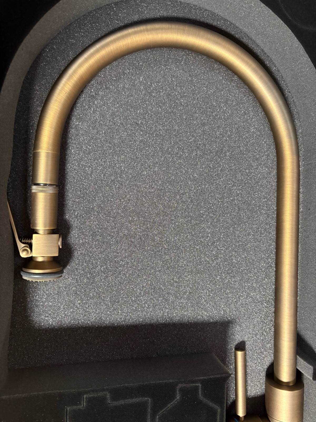 Waterstone Faucets 9750-MAB Extended Reach Pulldown Faucet - Matte Antique Brass gallery