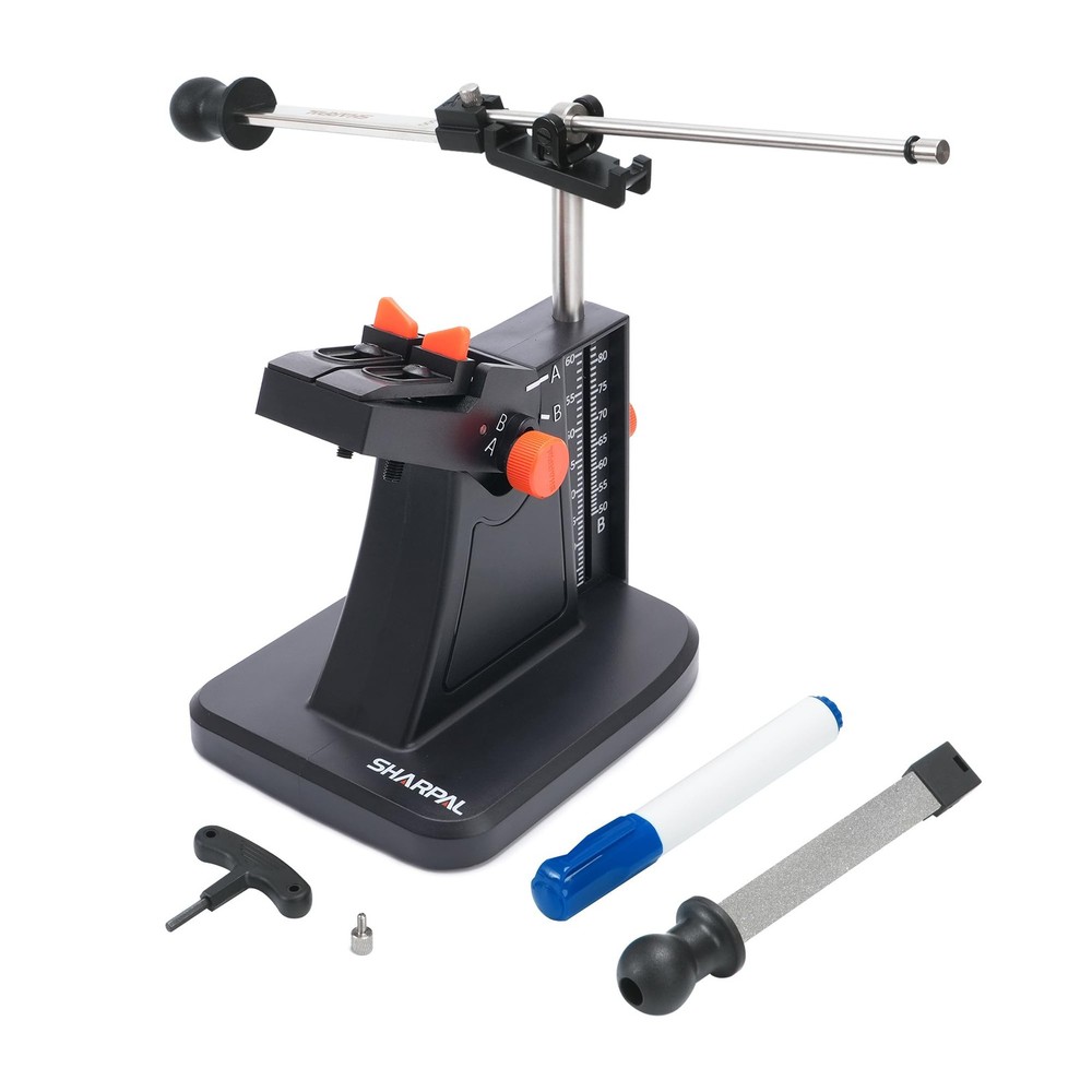 SHARPAL 201H Scissor Sharpener – Adjustable 22°84° Angle, 325/600 Grit Diamon...