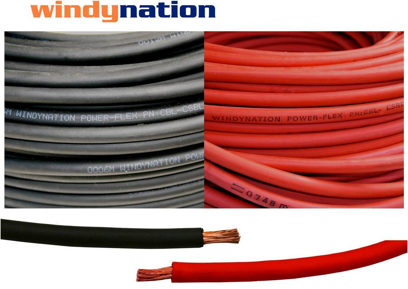 Welding Cable Red Black 4 AWG GAUGE COPPER WIRE BATTERY CAR SOLAR LEADS gallery