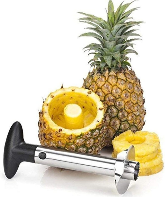 Premium Pineapple Corer and Slicer Tool - Sharp Pineapple Cutter gallery