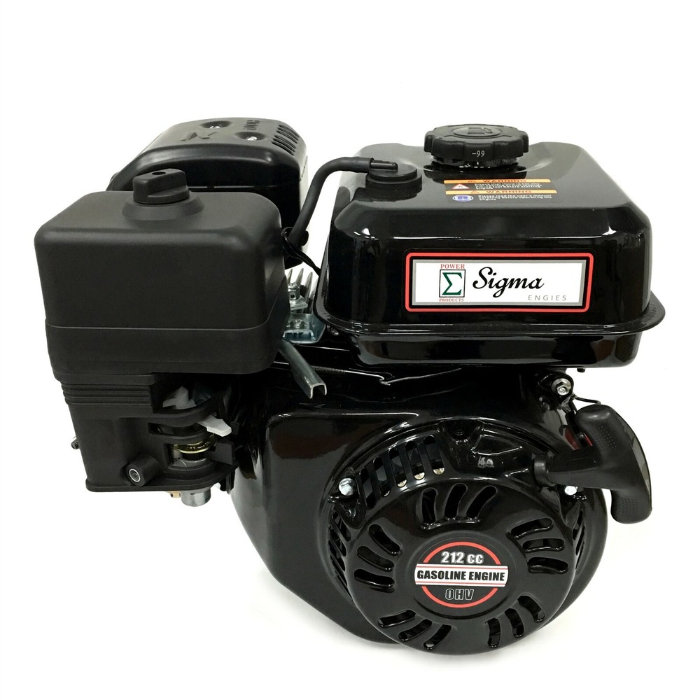 Sigma 6.5HP 212CC Horizontal Gas Engine For lawnmower Pump Same Predator Factory